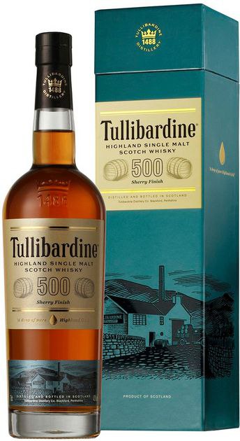 Віскі Tullibardine Sherry Finish 500 43% 0.7 л